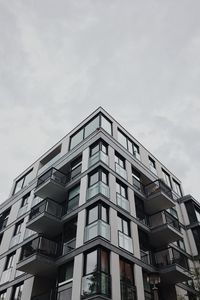 Preview wallpaper building, facade, architecture, corner, windows, balconies