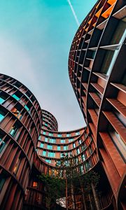 Preview wallpaper building, facade, architecture, shape, winding