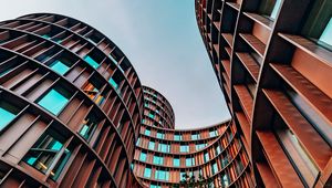 Preview wallpaper building, facade, architecture, shape, winding
