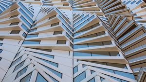 Preview wallpaper building, facade, architecture, modern, minimalism