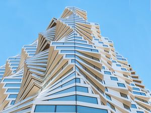 Preview wallpaper building, facade, architecture, minimalism, modern