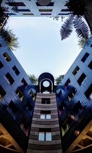 Preview wallpaper building, facade, architecture, design, modern