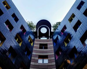Preview wallpaper building, facade, architecture, design, modern