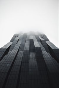 Preview wallpaper building, facade, architecture, modern, gray, minimalism