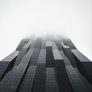 Preview wallpaper building, facade, architecture, modern, gray, minimalism