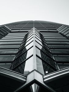 Preview wallpaper building, facade, architecture, glass, construction