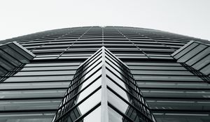 Preview wallpaper building, facade, architecture, glass, construction