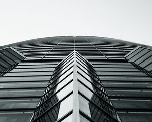 Preview wallpaper building, facade, architecture, glass, construction
