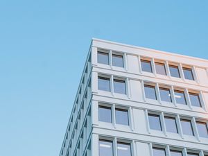Preview wallpaper building, facade, architecture, windows, sky