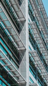Preview wallpaper building, facade, architecture, reflection, sky