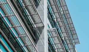 Preview wallpaper building, facade, architecture, reflection, sky