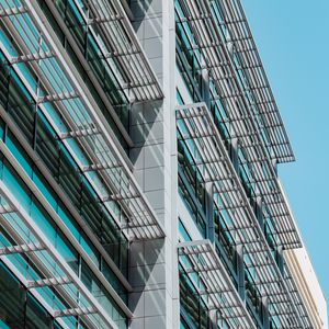 Preview wallpaper building, facade, architecture, reflection, sky