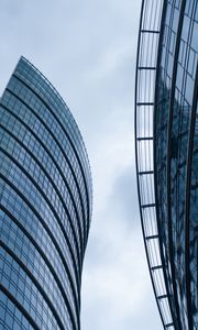 Preview wallpaper building, facade, architecture, reflection, modern, sky