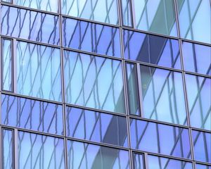 Preview wallpaper building, facade, architecture, glass, reflection