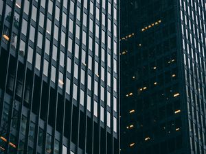 Preview wallpaper building, facade, architecture, modern, glass, reflection