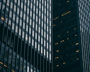 Preview wallpaper building, facade, architecture, modern, glass, reflection