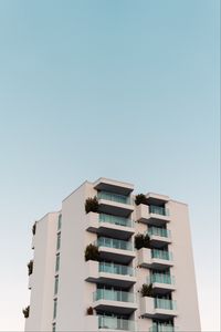 Preview wallpaper building, facade, architecture, balcony, sky