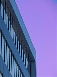 Preview wallpaper building, facade, architecture, sky, evening