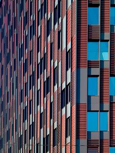 Preview wallpaper building, facade, architecture, windows, walls
