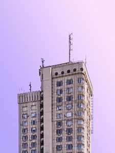 Preview wallpaper building, facade, architecture, modern, sky