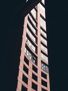 Preview wallpaper building, facade, architecture, minimalism, windows