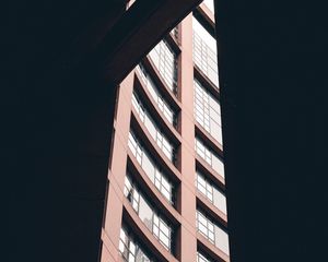 Preview wallpaper building, facade, architecture, minimalism, windows