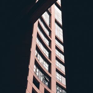 Preview wallpaper building, facade, architecture, minimalism, windows