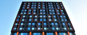 Preview wallpaper building, facade, architecture, windows, wall, sky