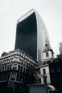 Preview wallpaper building, facade, architecture, wall, modern, sky