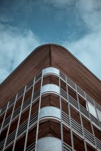 Preview wallpaper building, facade, architecture, balcony, wooden