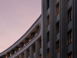 Preview wallpaper building, facade, architecture, windows, walls, sky