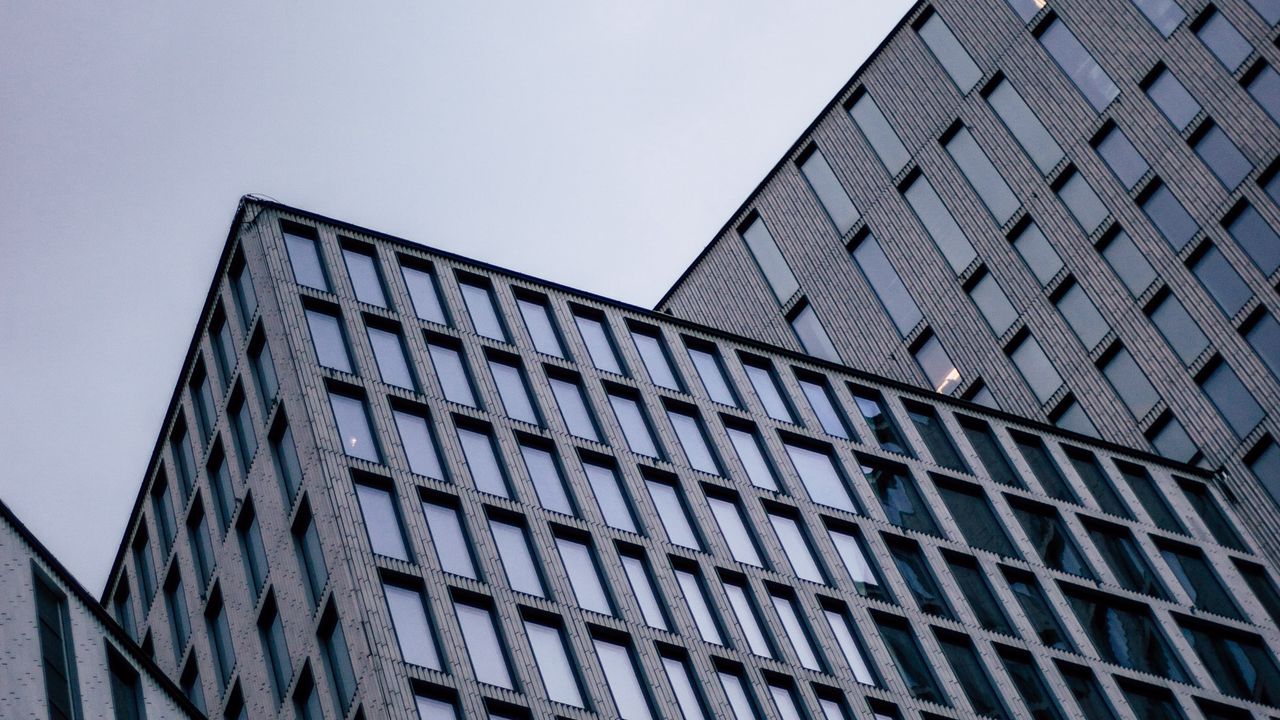 Wallpaper building, facade, architecture, sky, windows