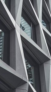 Preview wallpaper building, facade, architecture, gray