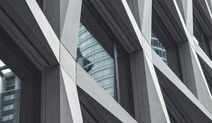 Preview wallpaper building, facade, architecture, gray