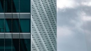 Preview wallpaper building, facade, architecture, glass, sky