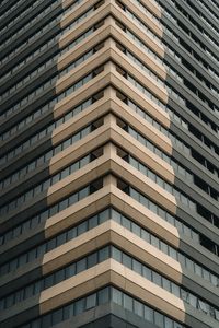 Preview wallpaper building, facade, architecture, brown, gray