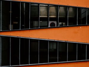 Preview wallpaper building, facade, architecture, black, brown