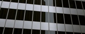 Preview wallpaper building, facade, architecture, glass, gray