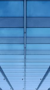 Preview wallpaper building, facade, architecture, glass, surface, blue
