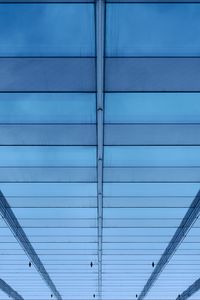 Preview wallpaper building, facade, architecture, glass, surface, blue