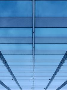 Preview wallpaper building, facade, architecture, glass, surface, blue