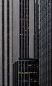 Preview wallpaper building, facade, architecture, high-rise, gray