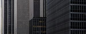 Preview wallpaper building, facade, architecture, high-rise, gray