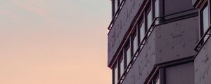 Preview wallpaper building, facade, architecture, sky, minimalism