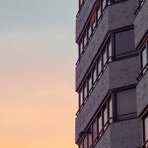 Preview wallpaper building, facade, architecture, sky, minimalism