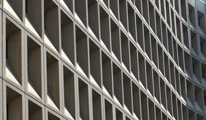 Preview wallpaper building, facade, architecture, windows, concrete