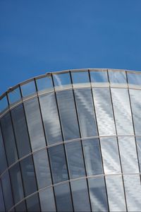 Preview wallpaper building, facade, architecture, silver