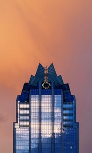 Preview wallpaper building, facade, architecture, twilight