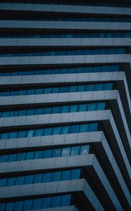 Preview wallpaper building, facade, architecture, windows, edges