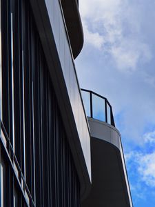 Preview wallpaper building, facade, architecture, sky, balcony